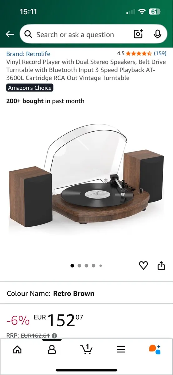 Record player - Image 1