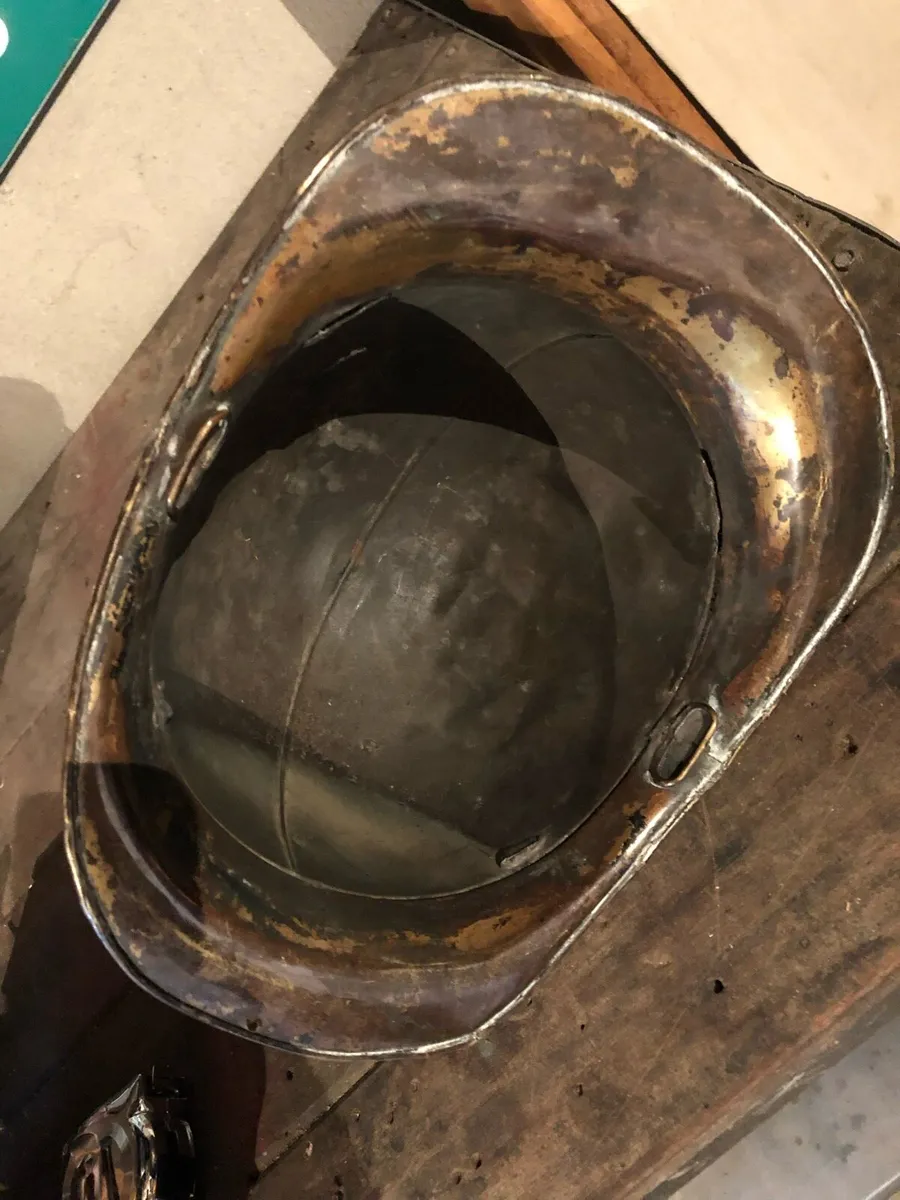 Antique Fireman’s Helmet - Image 3