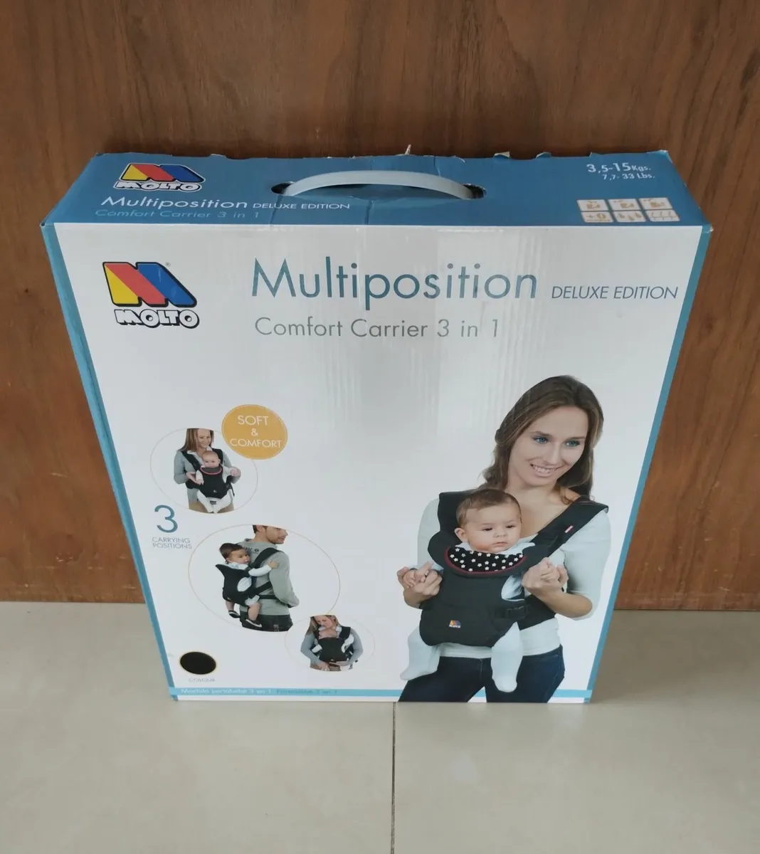 Multiposition Comfort Carrier 3 in 1