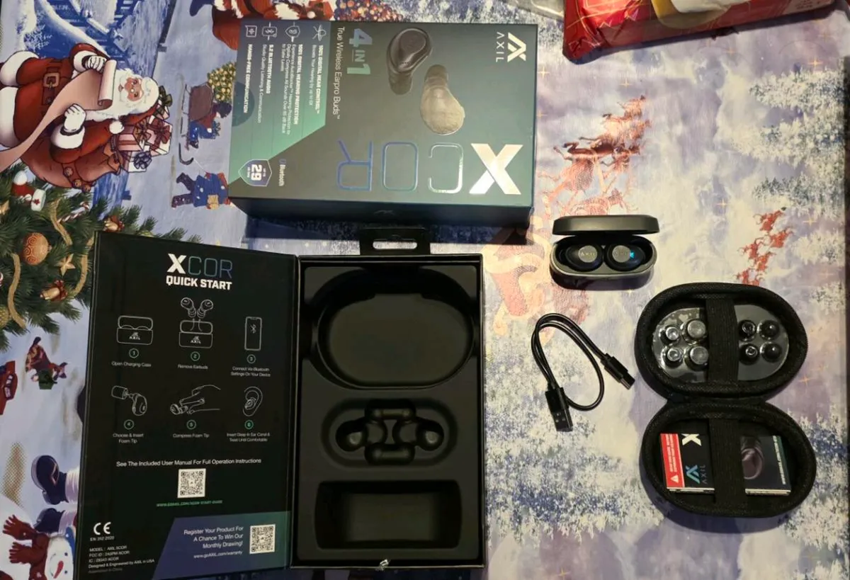 Axil Acor 4 in 1 Bluetooth earbuds  left 1not work - Image 1