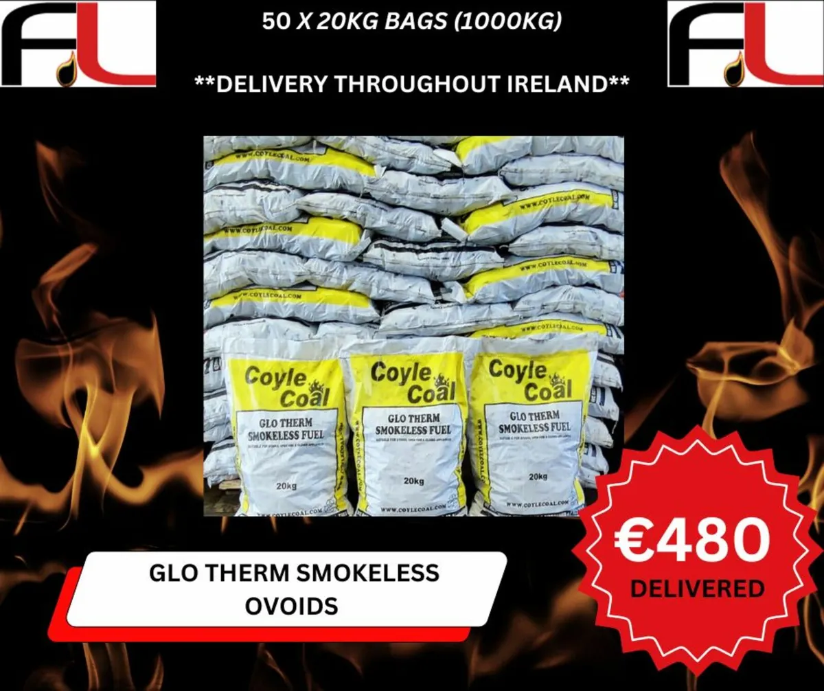 Smokeless Coal 1 Tonne Pallets Delivered