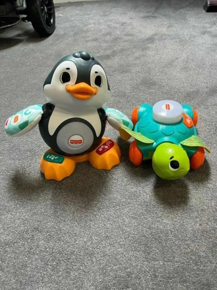 Fisher price Linkimals (Penguin and Sea Turtle) - Image 1