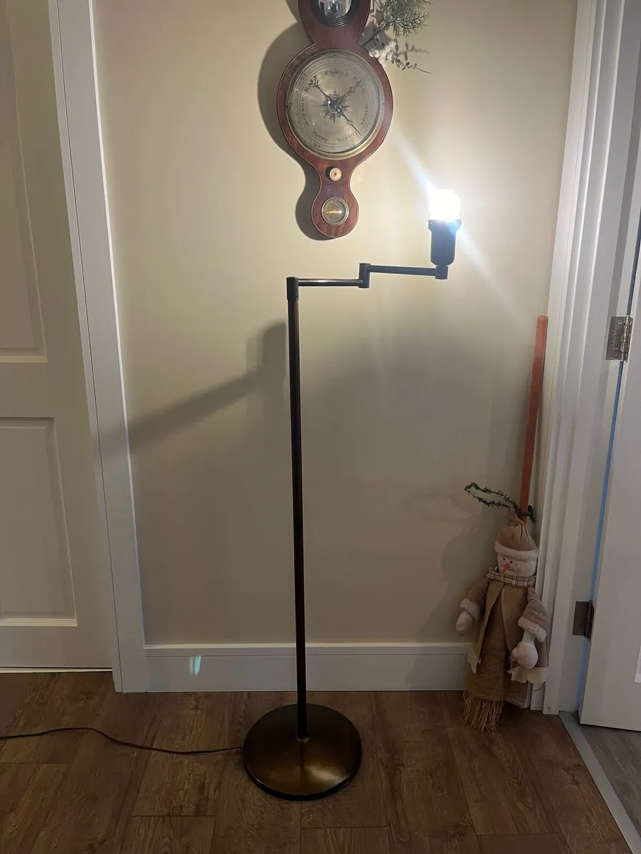 Antique Faries Illinois Industrial Art Deco Lamp - Image 2