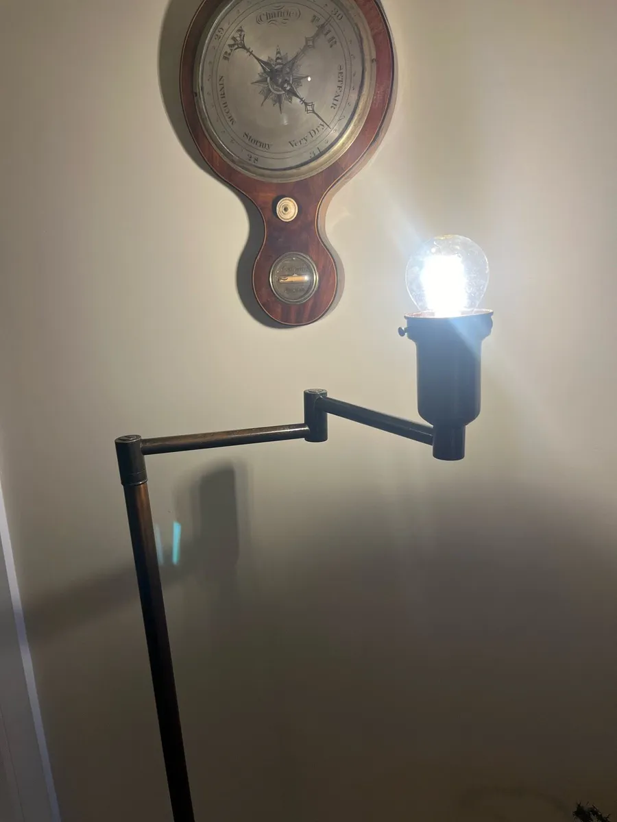 Antique Faries Illinois Industrial Art Deco Lamp - Image 3