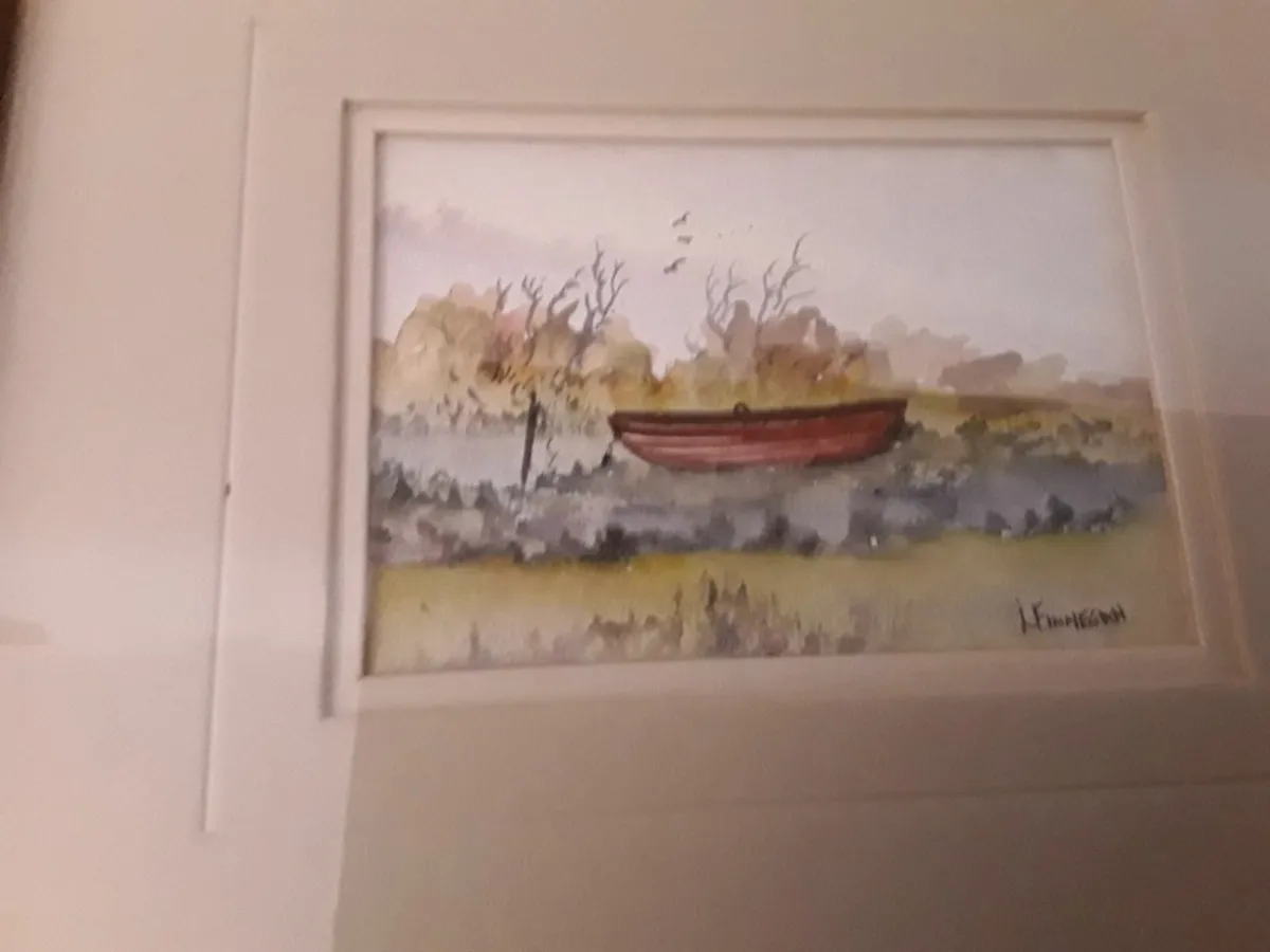 Two  watercolor pictures by Elizabeth Finnegan - Image 4