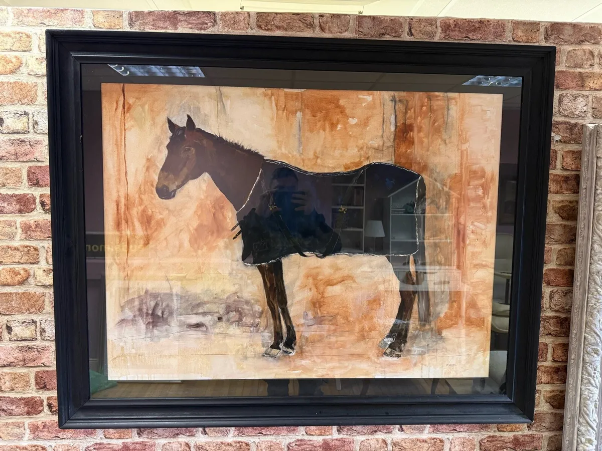 Michael Smyth horse painting - Image 1