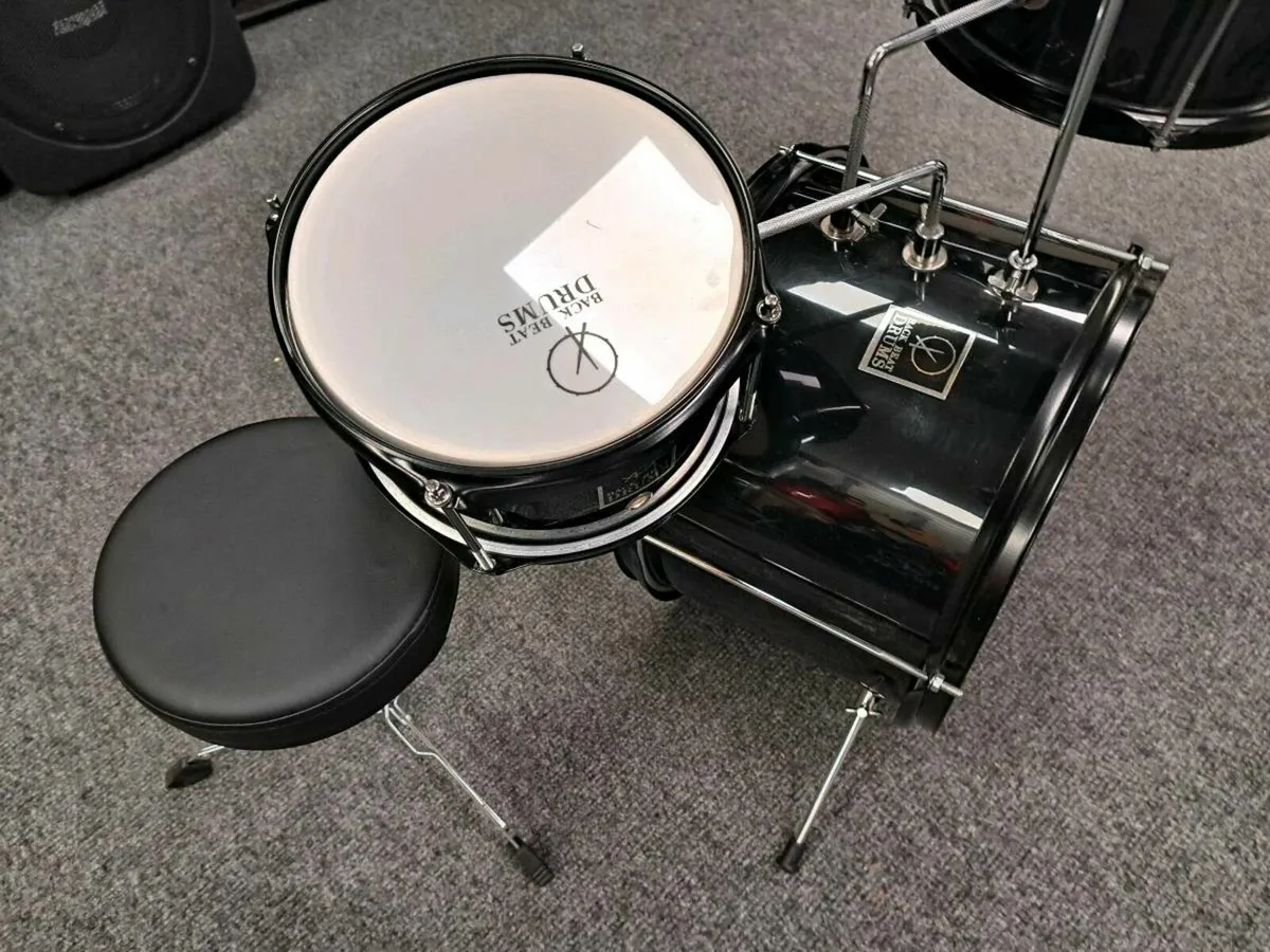 Back Beat Mini Kids Drumkit - Image 4