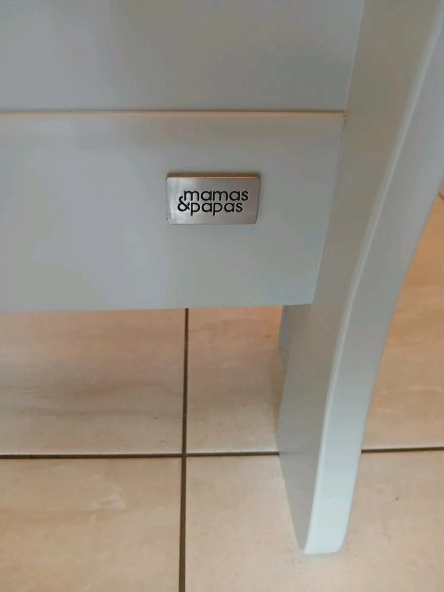 Mammas & pappas Mia cot bed + mattress 140 x 70. - Image 2