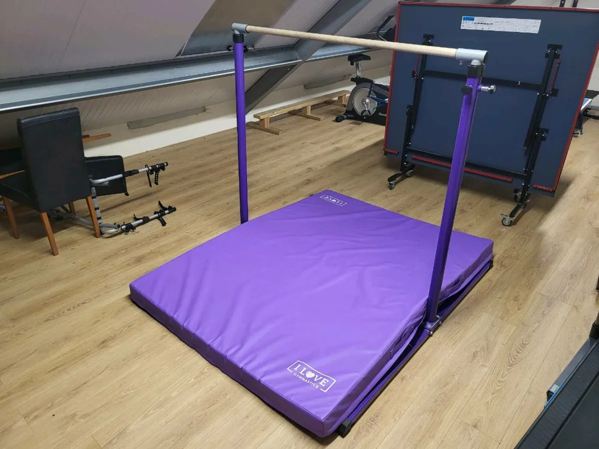 Gymnastics High Bar and Mat - Image 4