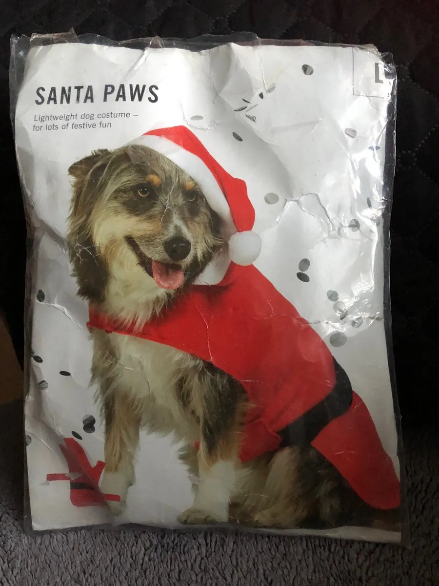Dogs Xmas suit size L €5 - Image 2