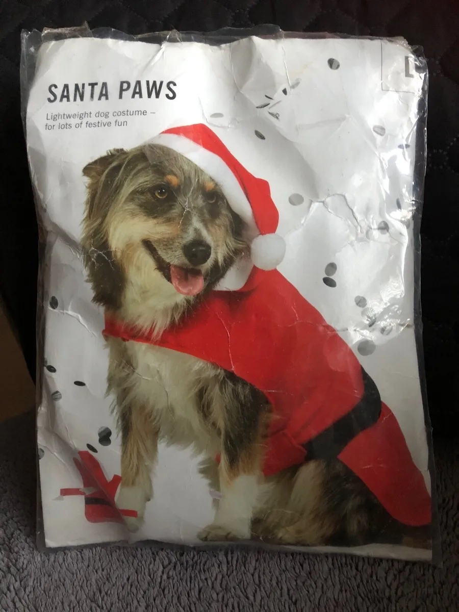 Dogs Xmas suit size L €5 - Image 4