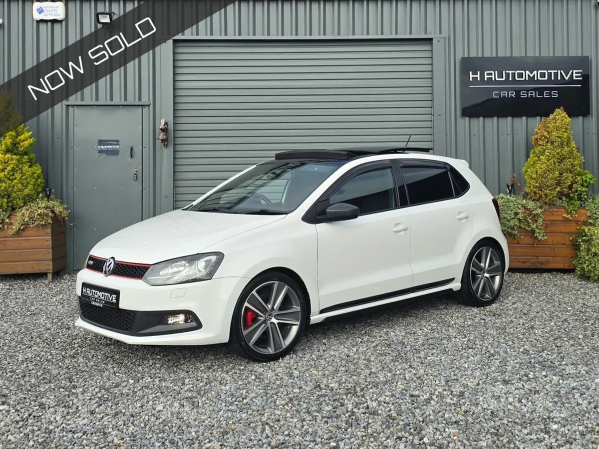 2012 VW POLO GTI 1.4 TSI 180bhp  DSG ROOF LOW KMS - Image 1