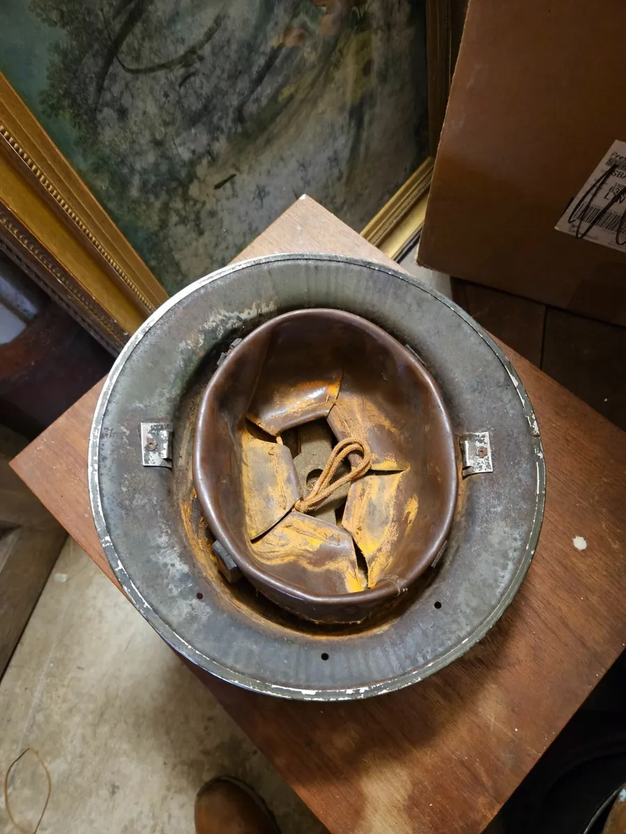 Vintage Army Helmet - Image 2