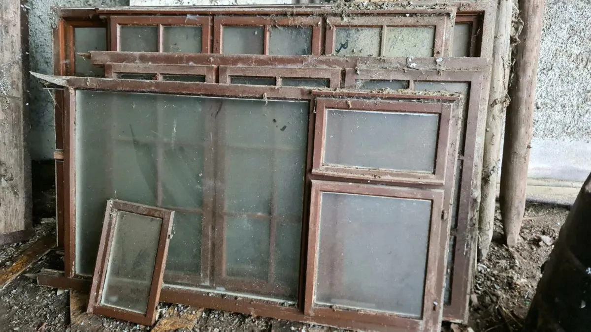 Teak windows