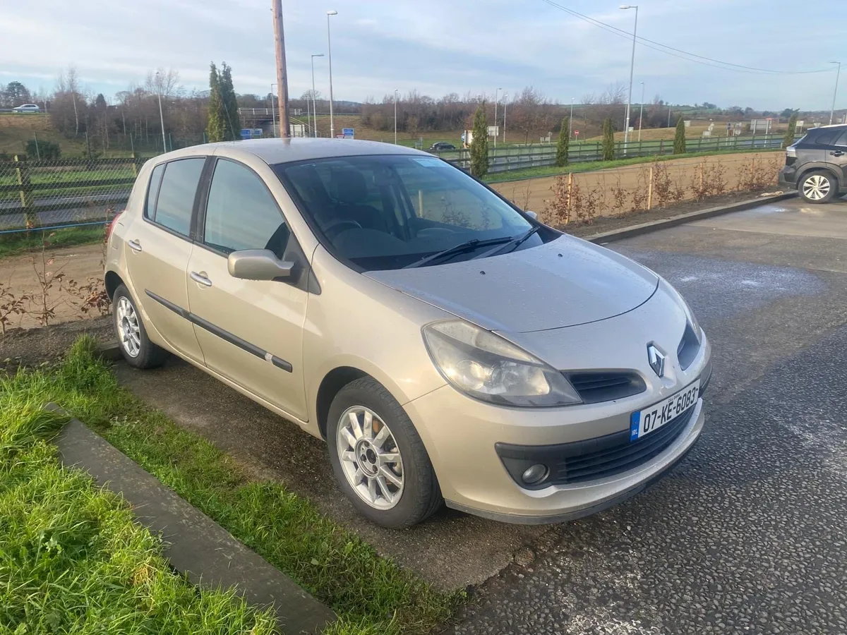 2007 Renault Clio Nct & Tax - Image 2