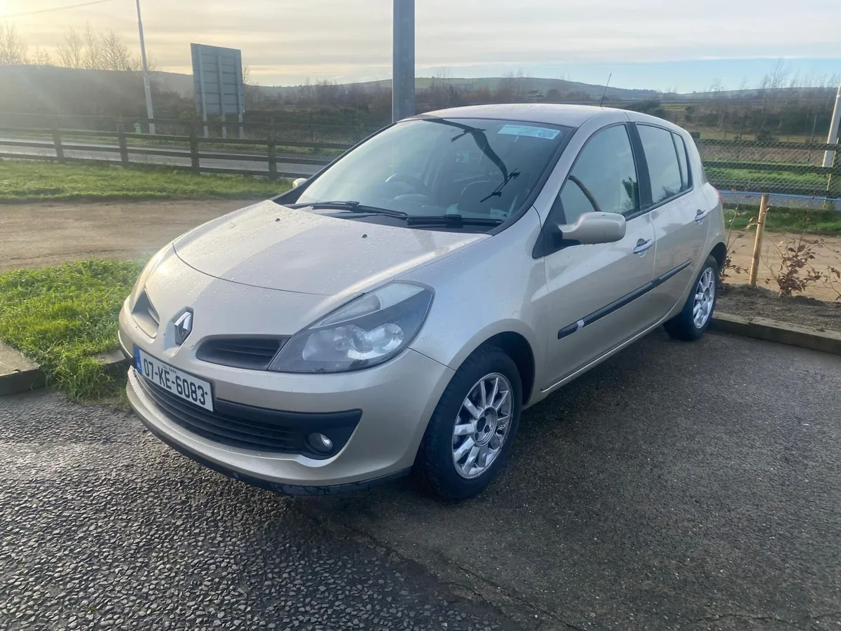 2007 Renault Clio Nct & Tax - Image 3