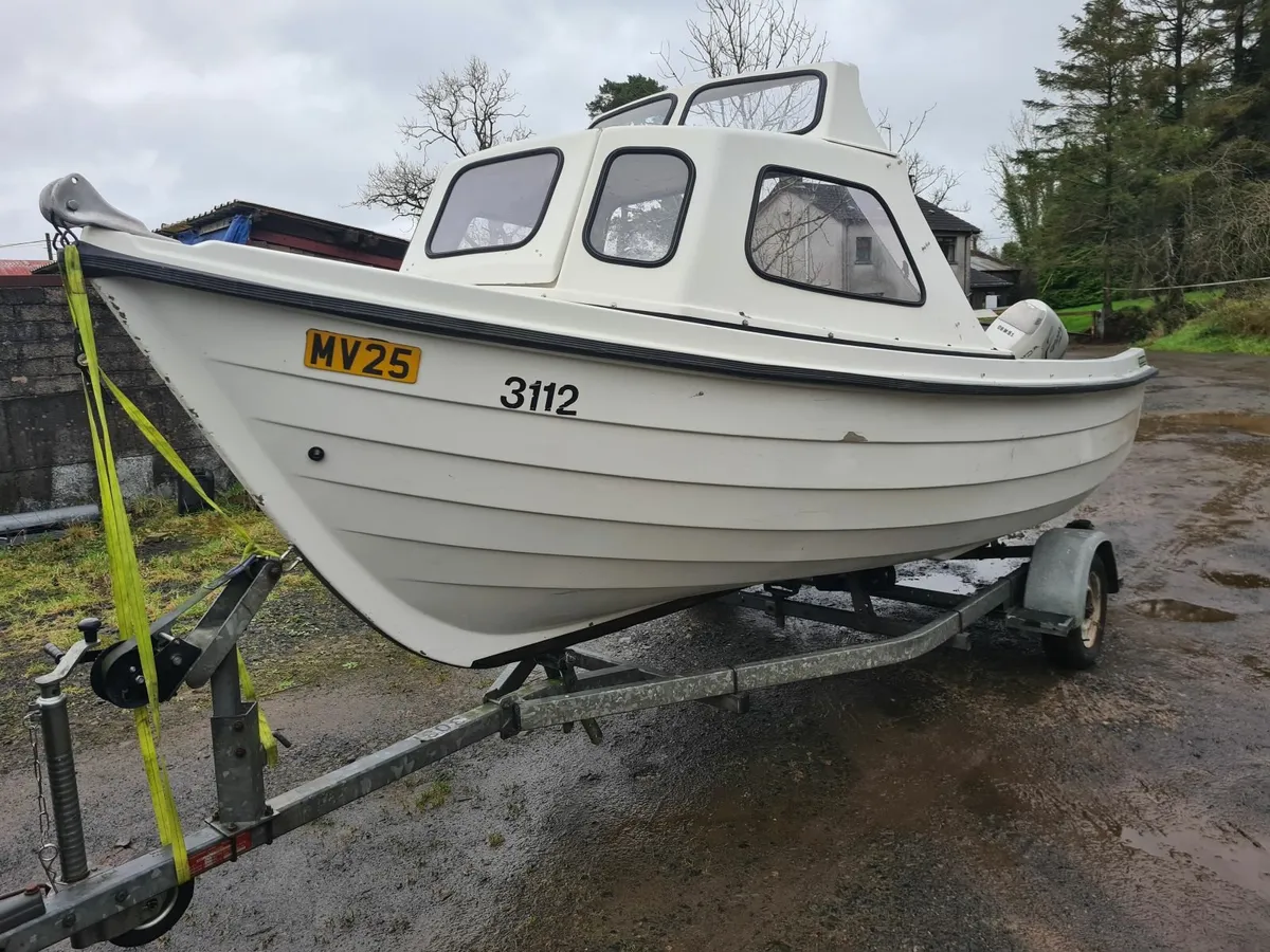 Orkney Fastliner 19 with honda 35hp fourstroke - Image 1