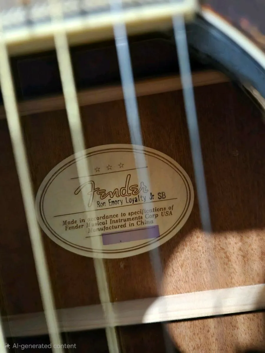 Fender Ron Emory Loyalty Lounge Guitar - Image 4