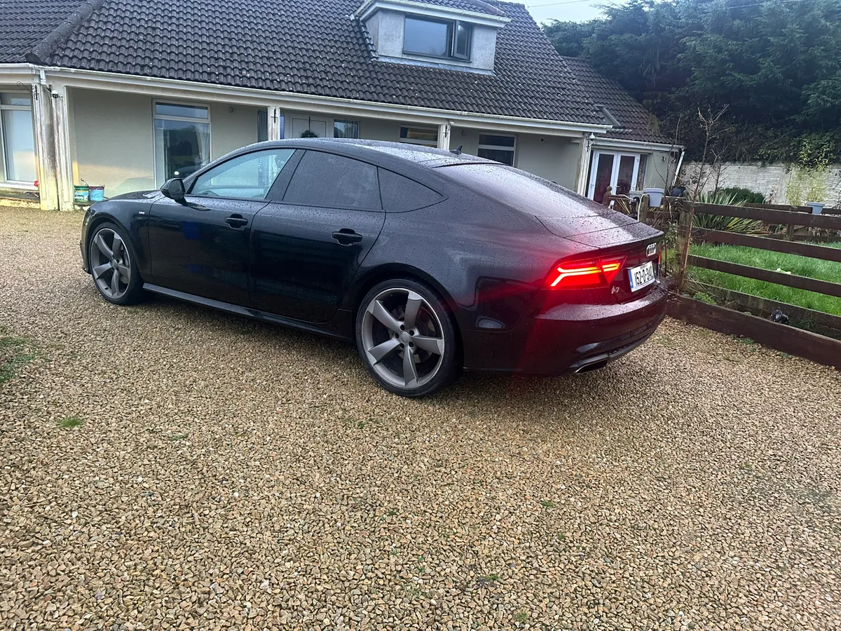 Audi A7 3.0 SLine 218 BHP Quattro 2015 Black EDT - Image 3