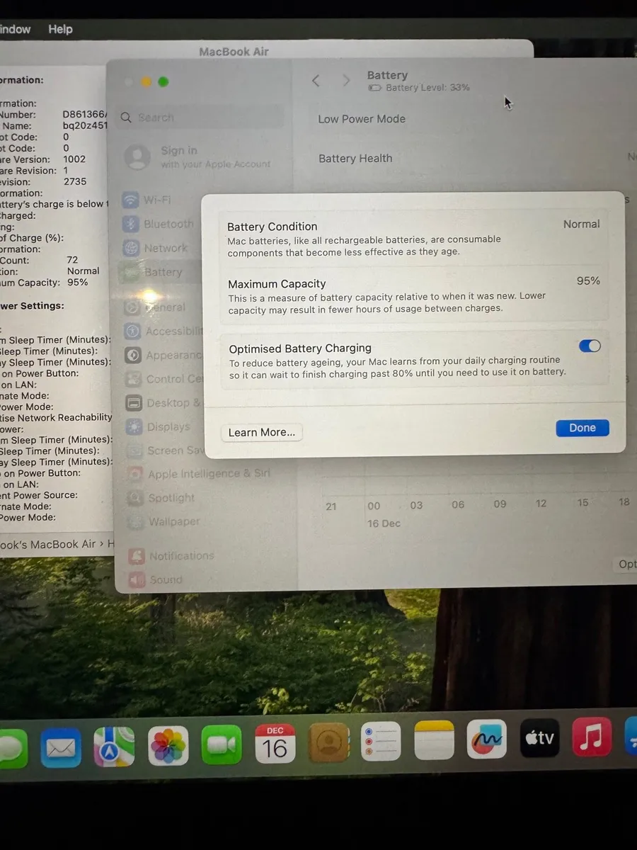 MacBook Air M1 13” 2020 8GB 256GB | 95% Battery - Image 4
