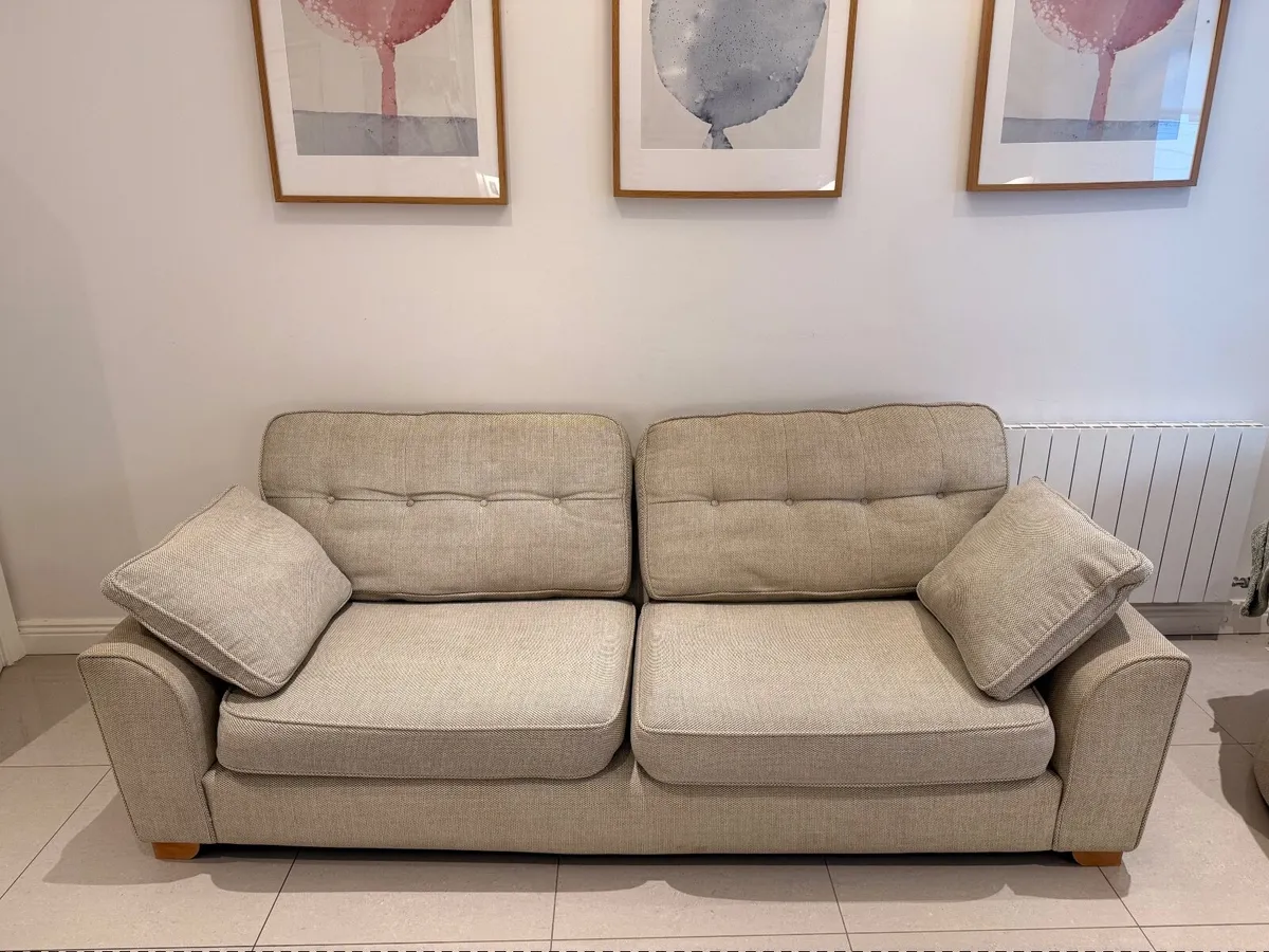 Four Seater & Swivel Cuddler - DFS - Image 1