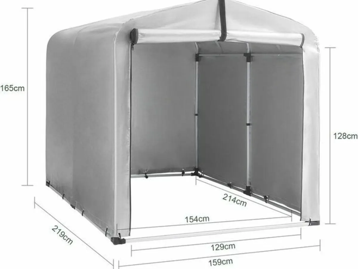 XL Multifunctional Storage Tent Outdoor Garage Bic - Image 2