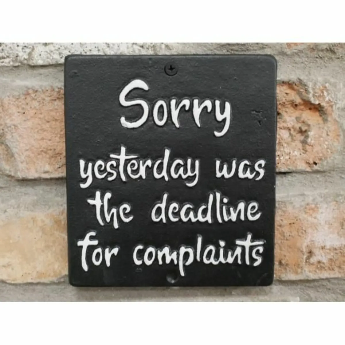 Deadline for Complaints D11209