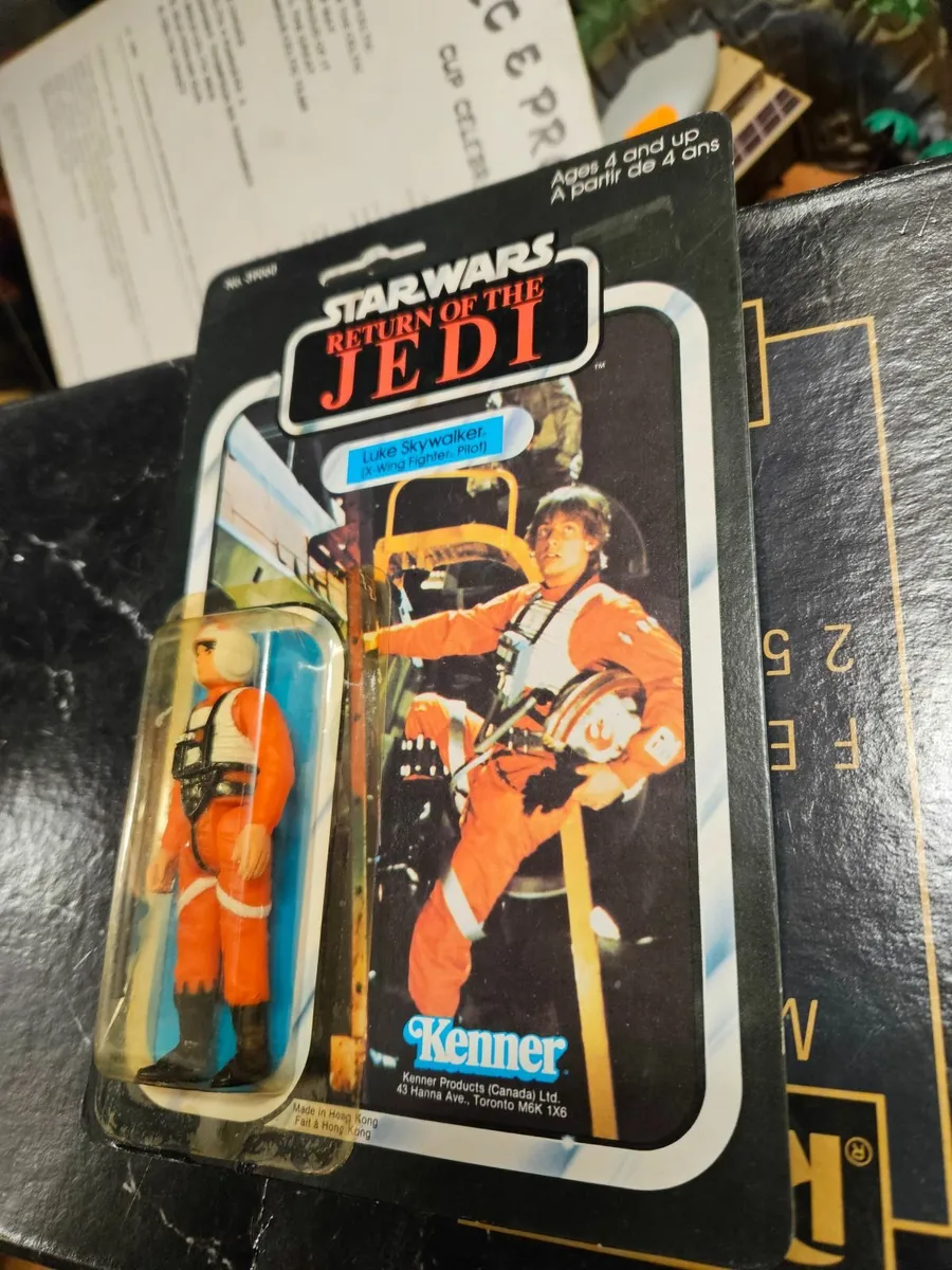 Vintage Star Wars ROTJ Luke Skywalker X Wing Pilot - Image 1