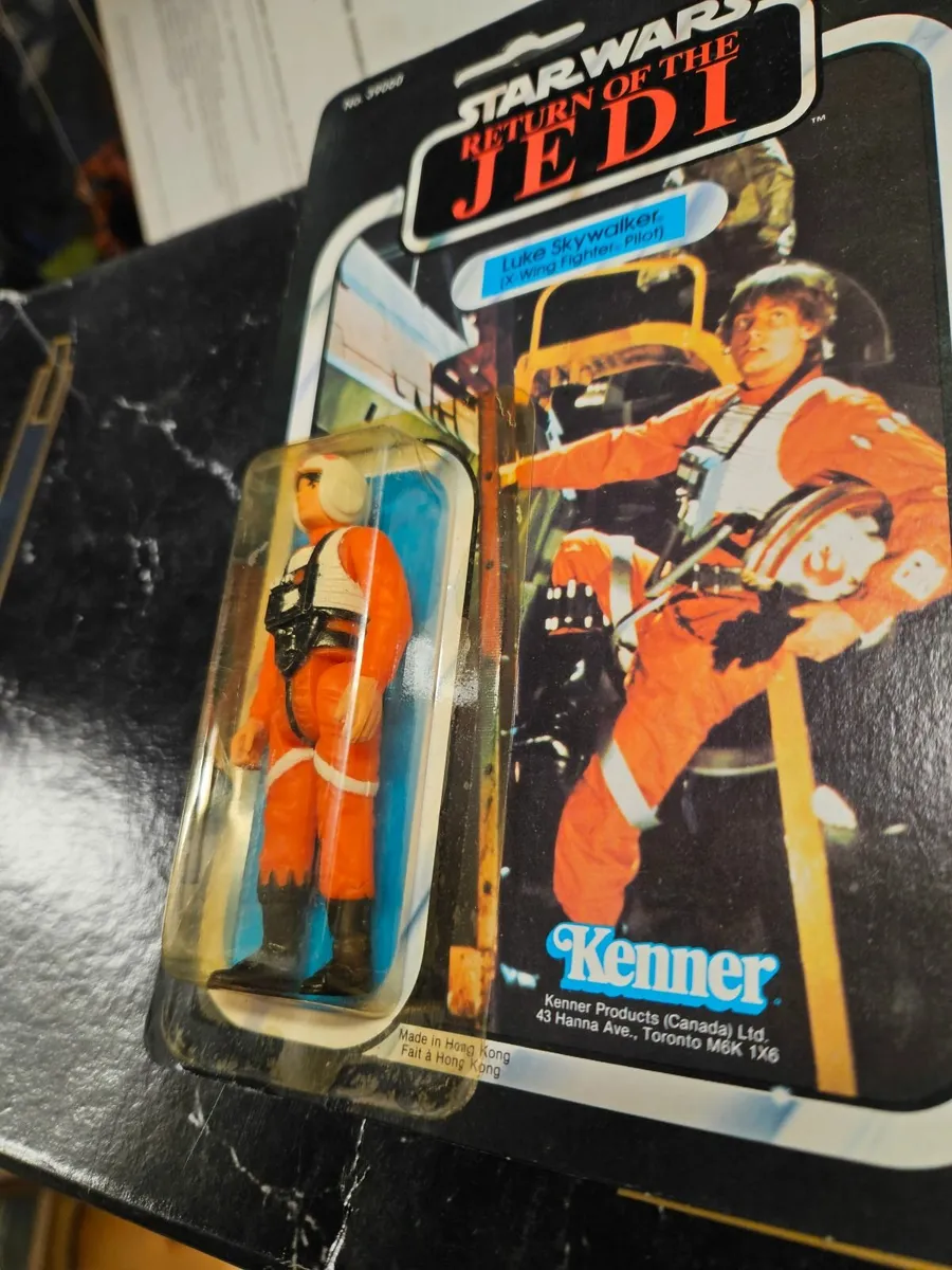 Vintage Star Wars ROTJ Luke Skywalker X Wing Pilot - Image 2