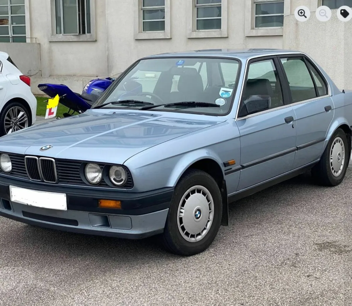 4 x BMW Genuine E30 325e 325i 528e 14" Hub Caps - Image 1