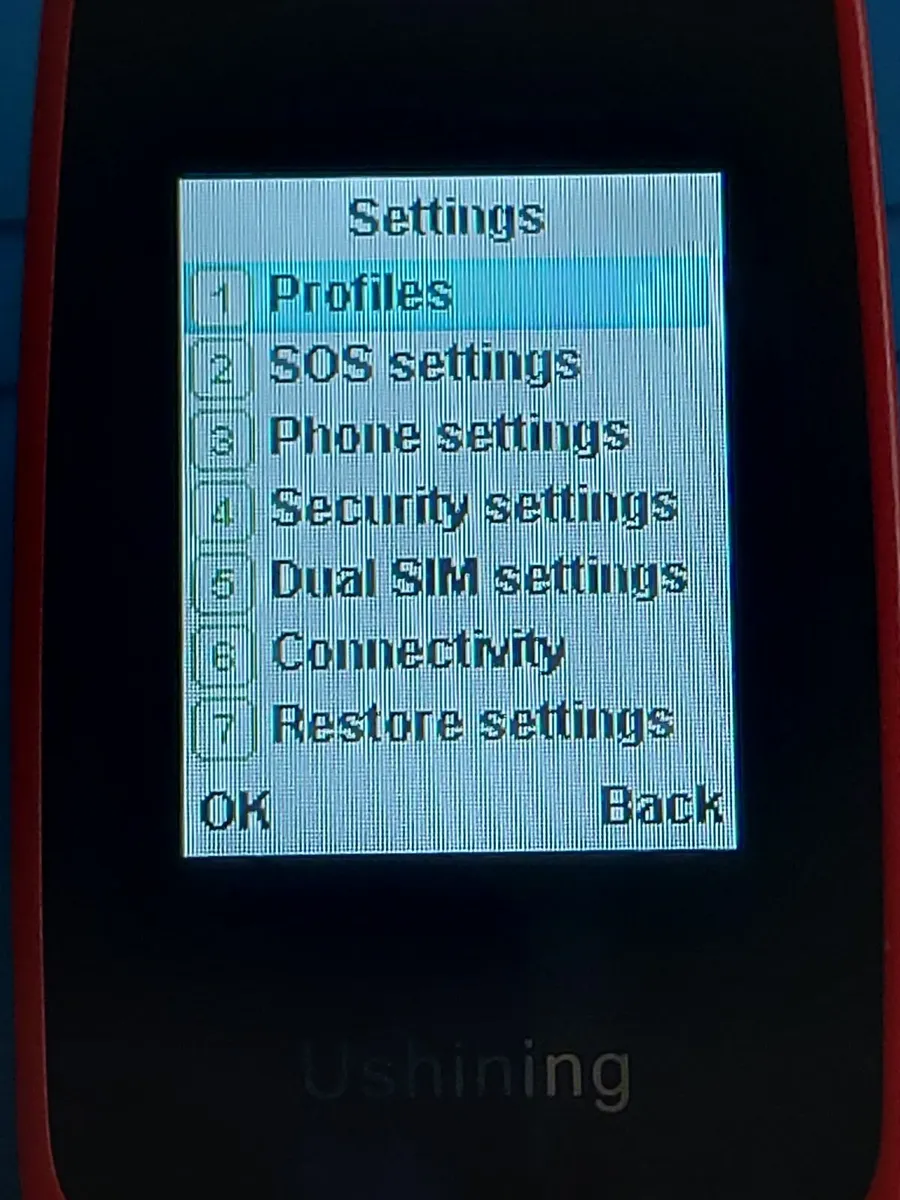 USHINING Unlocked GSM Flip Mobile Phone Big Button - Image 3