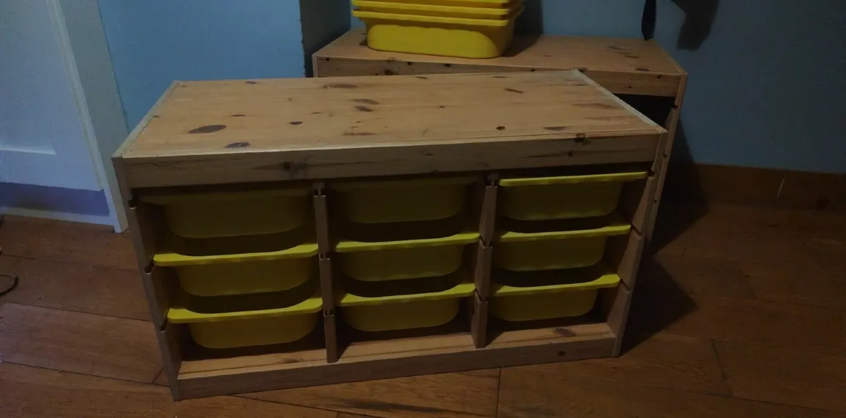 Ikea Trofast storage x 2 - Image 2