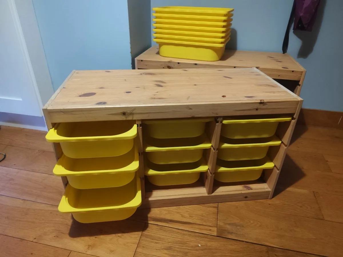 Ikea Trofast storage x 2 - Image 4