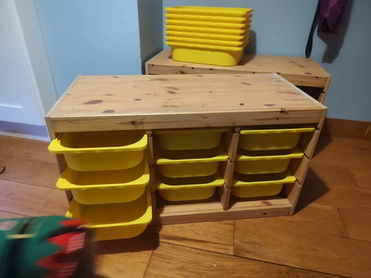 Ikea Trofast storage x 2 - Image 1