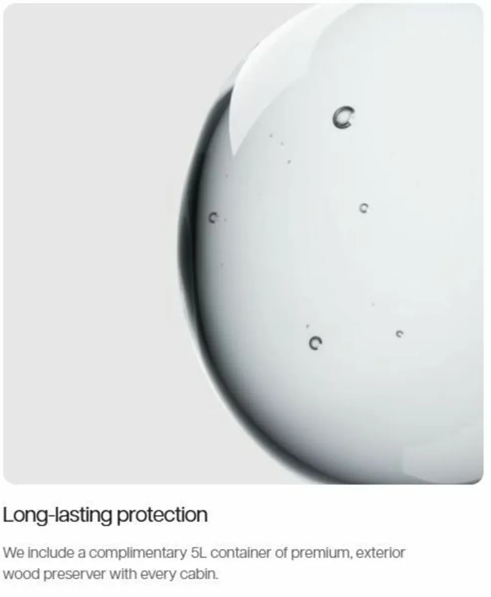 🏡 20 × 18 ft 44mm Pent Log Cabin – Nationwide Del - Image 3