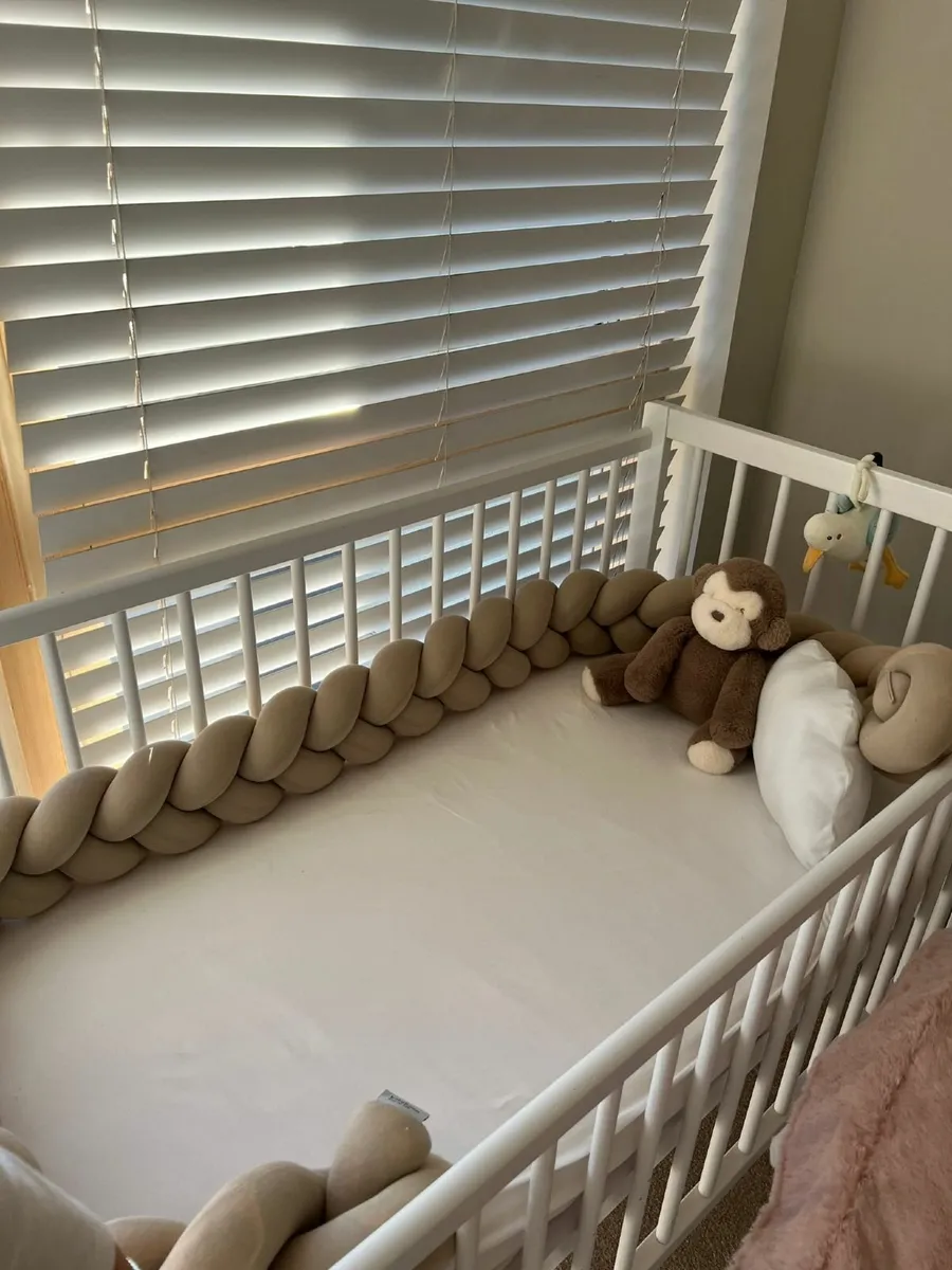 Bedside baby cot - Image 1
