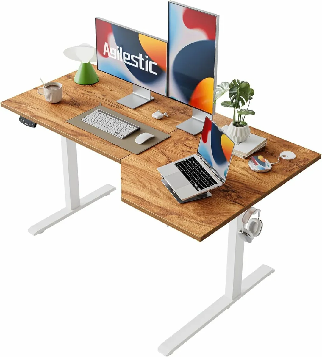 L-Shaped Electric Standing Desk140cm Height Adjust - Image 2