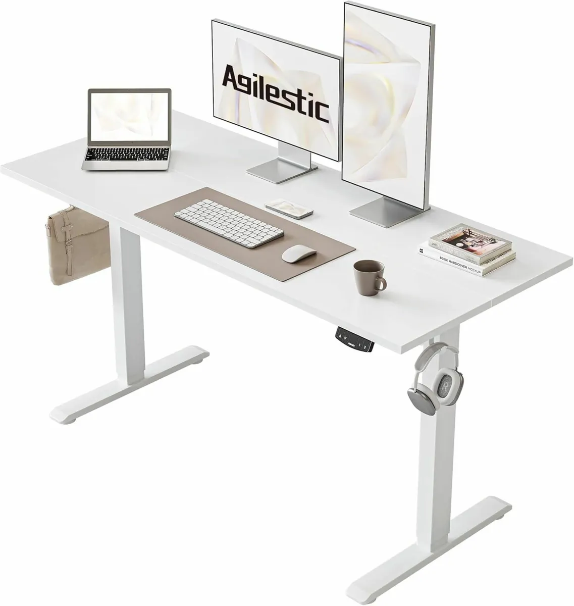 Electric Standing Adjustable Sit Stand Desk 120x60 - Image 1