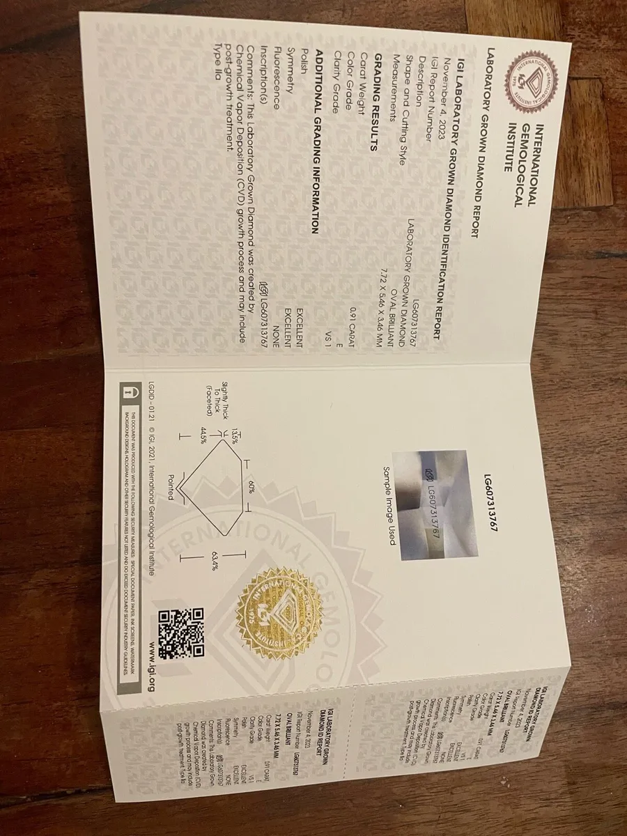 Diamond 3 set rings - Image 4