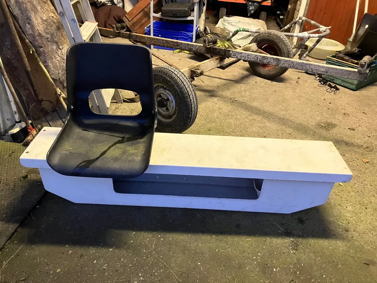 ORKNEY LONGLINER F/GLASS CENTRE SEAT STORAGE UNDER - Image 1