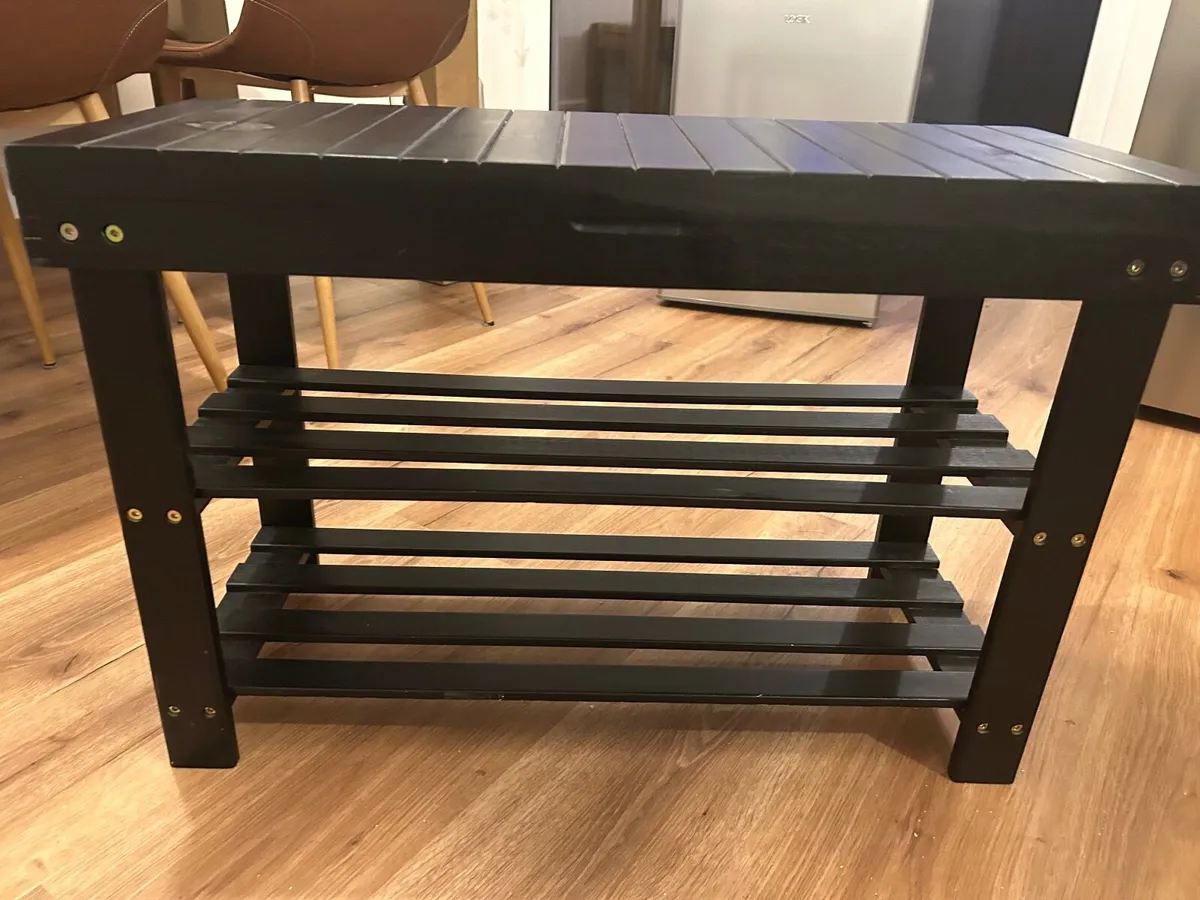 Shoe rack and bench - Image 1