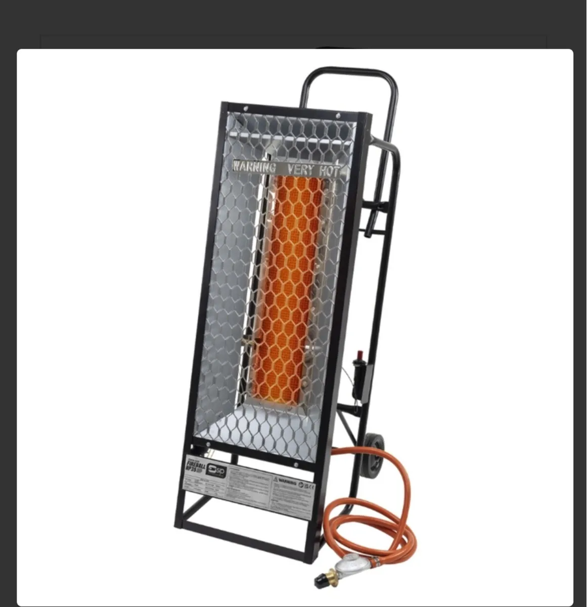 SIP FIREBALL RP35 Radiant Propane Heater - Image 1
