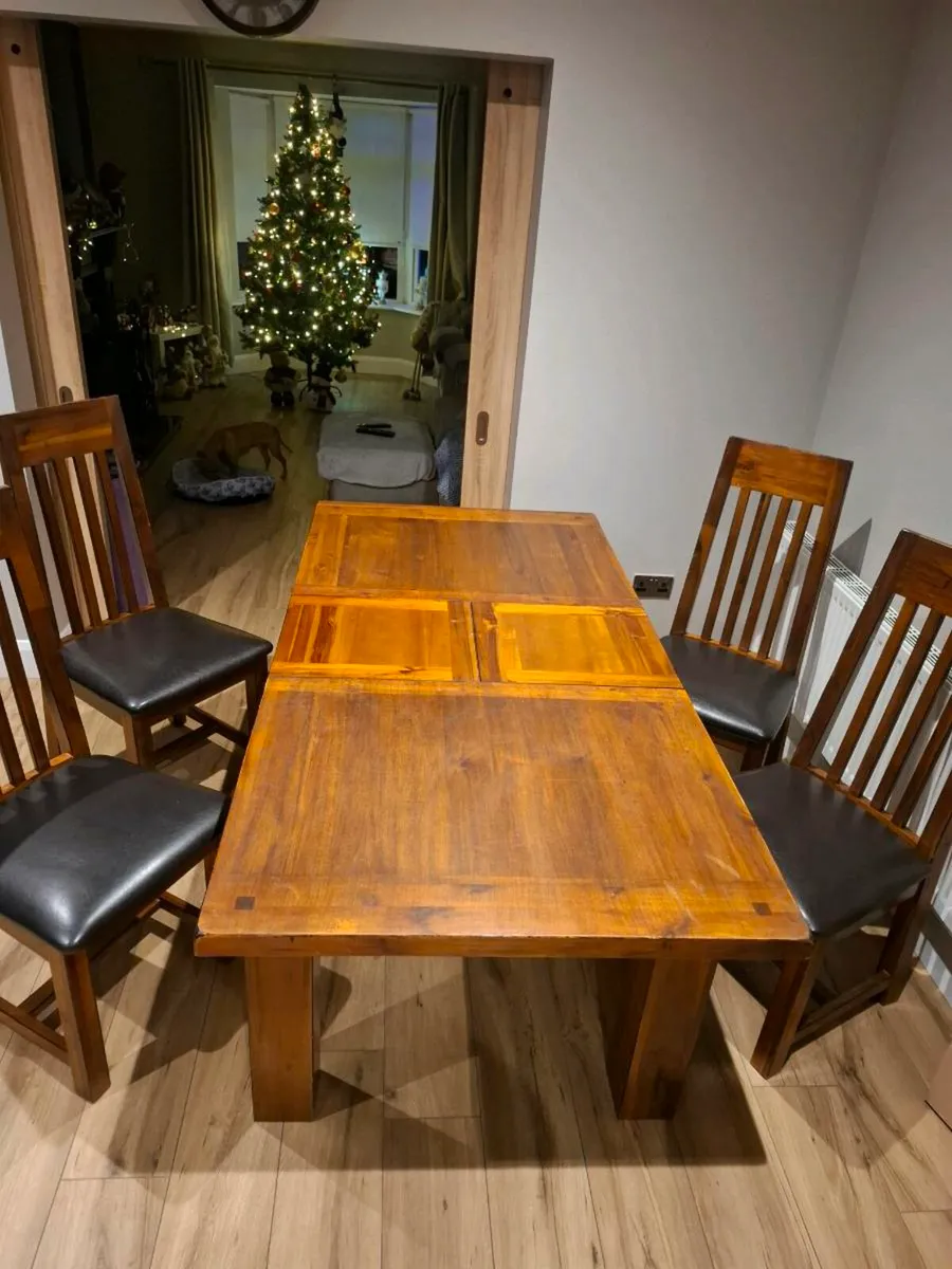 Dining table and chairs - Image 2