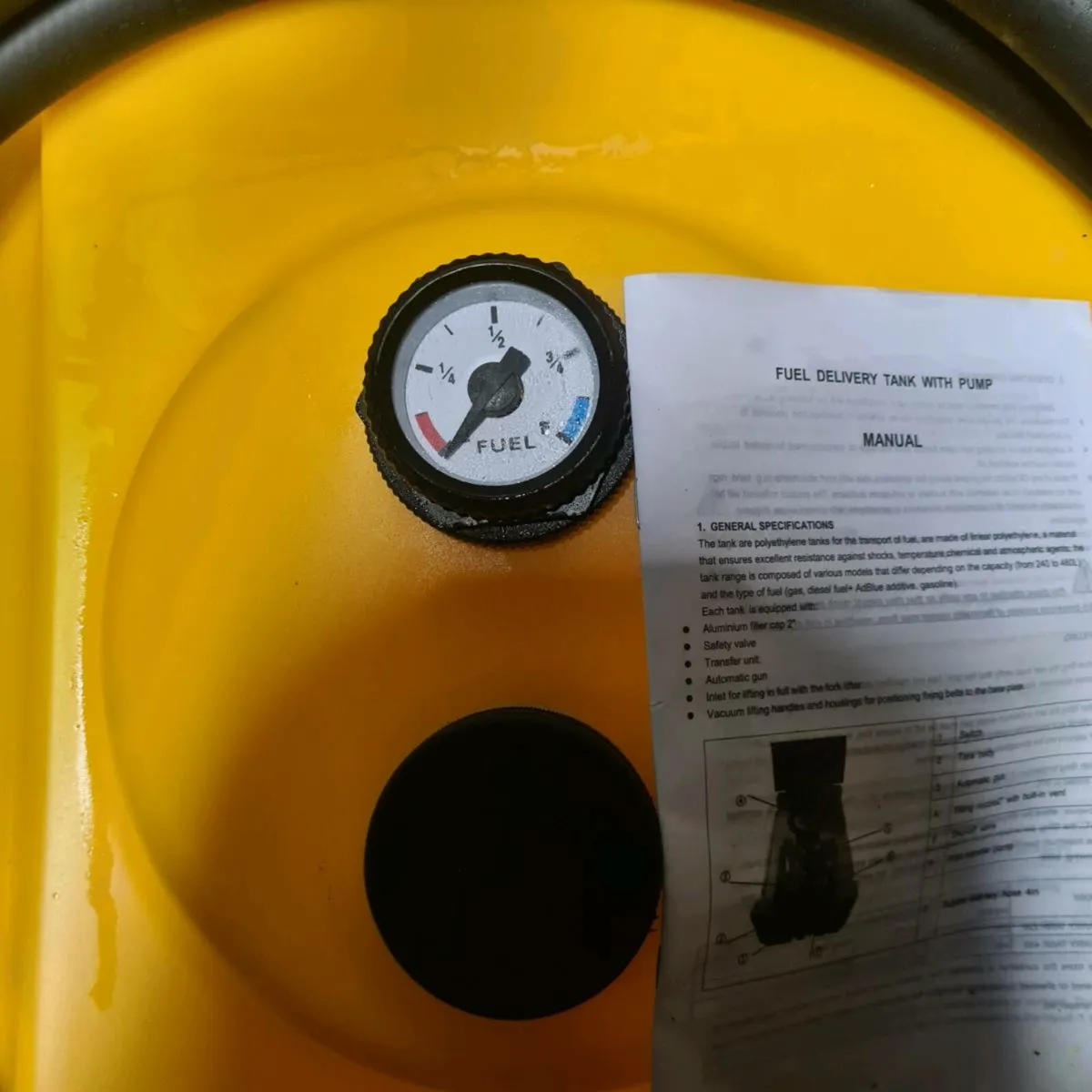 New Mobile diesel bowser 480litre - Image 4