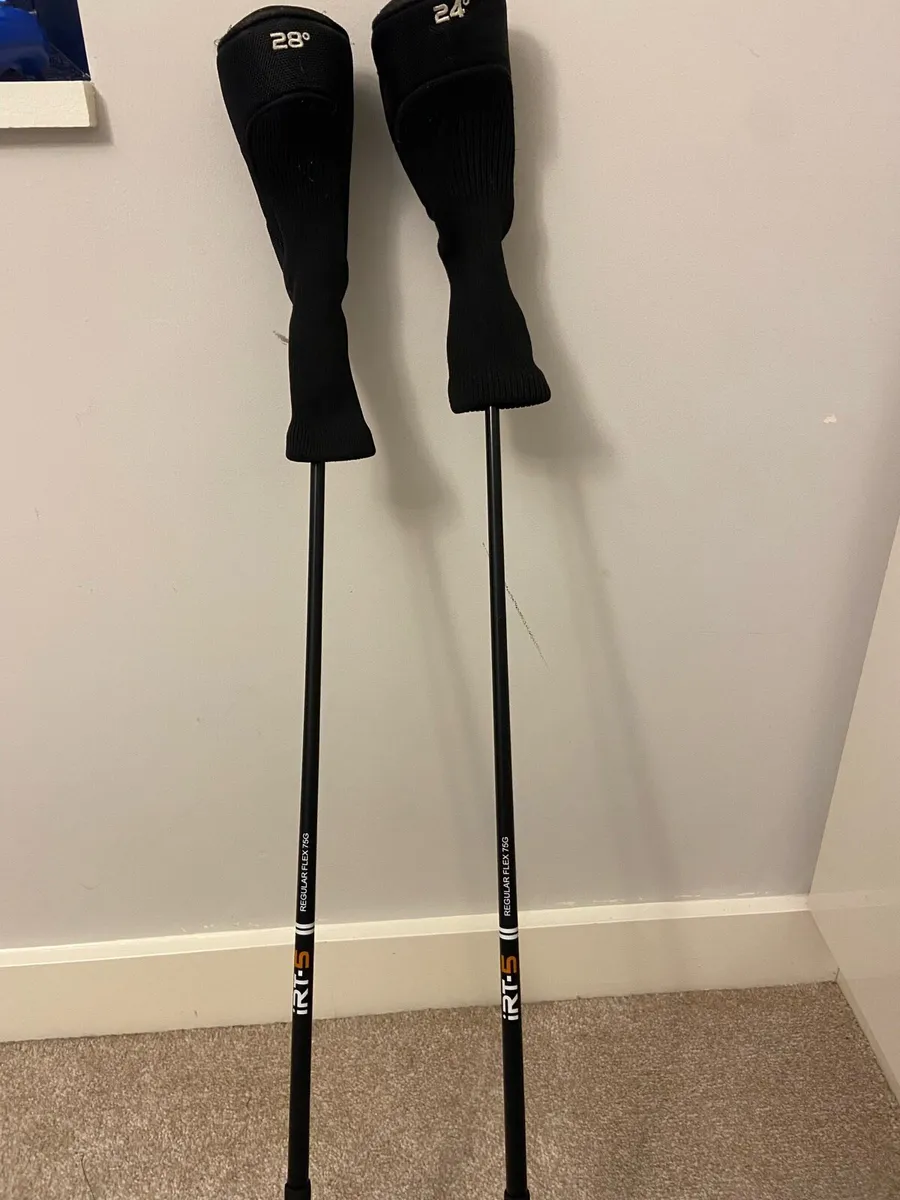 Left handed irt 5 hybrids 24 and 28 degree - Image 1