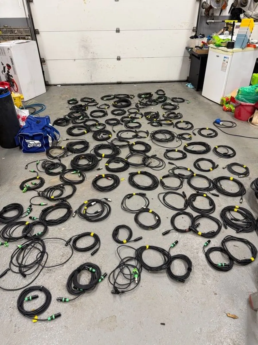 Job Lot DMX Cable - 3pin+5pin