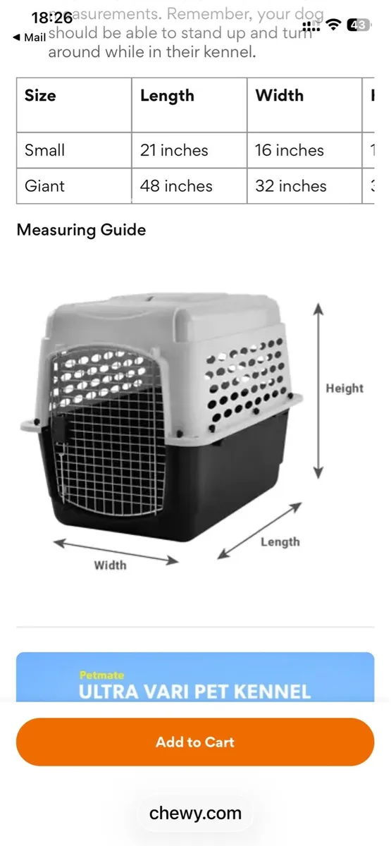 PetMate Dog Kennel - Giant size - Image 3