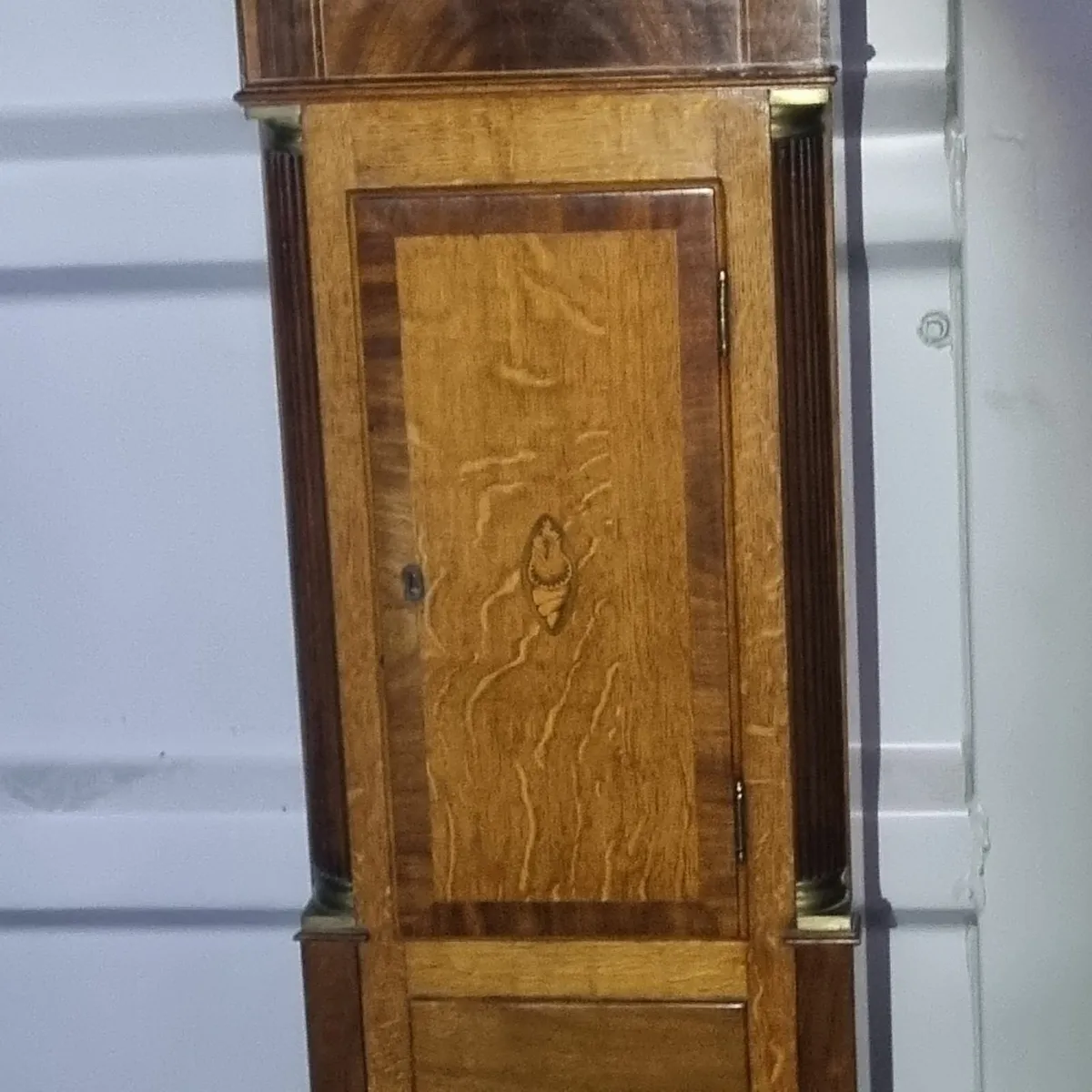 GEORGIAN GRAND FATHER CLOCK THOS, LEWIS BRISTOL - Image 4