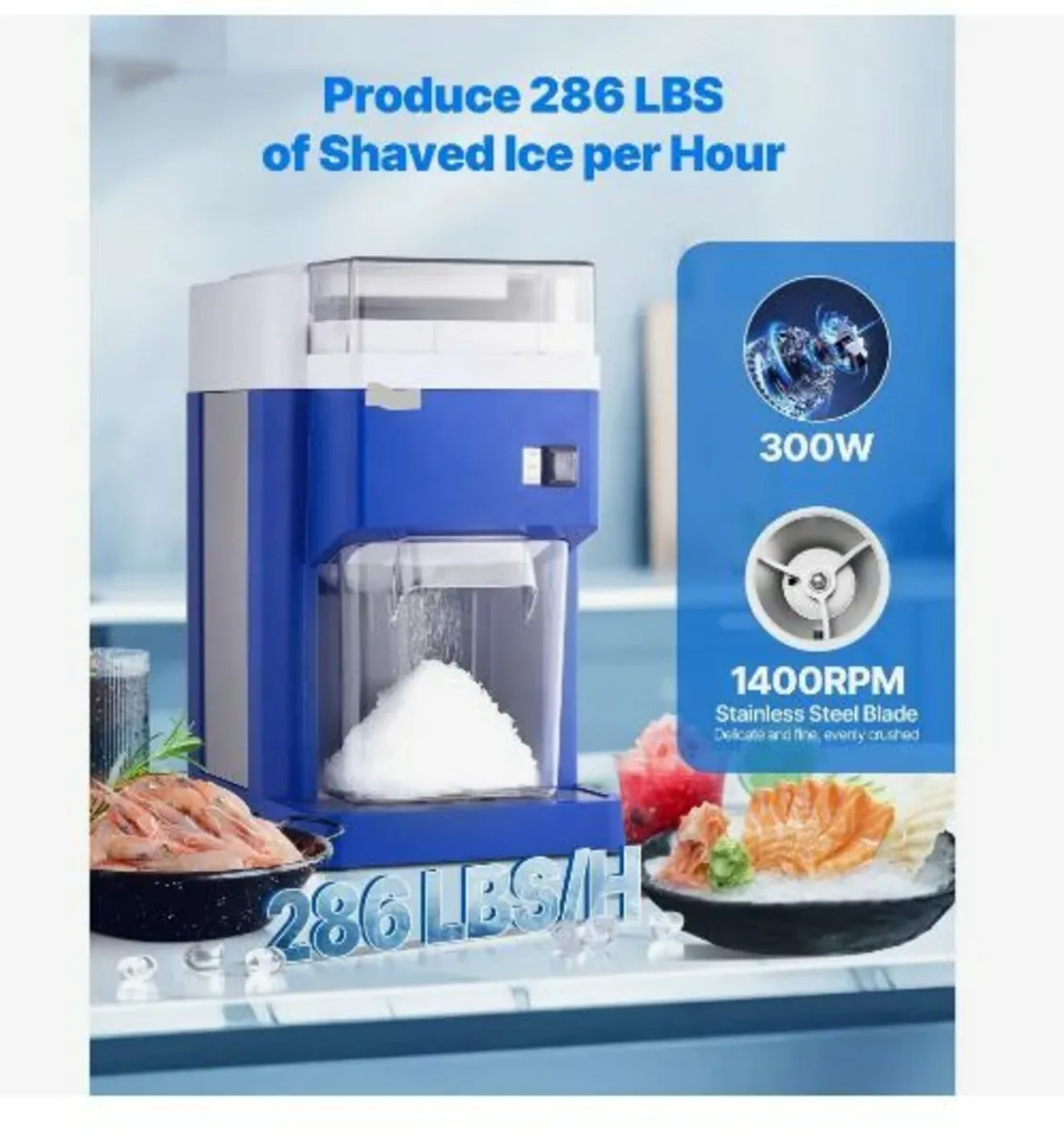 Commercial Ice Shaver Machine - Image 2