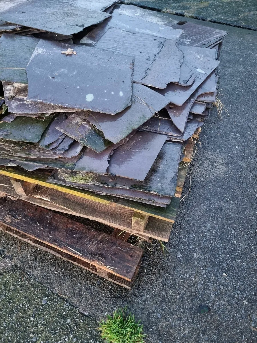 Broken Old Natural Slates - Image 2